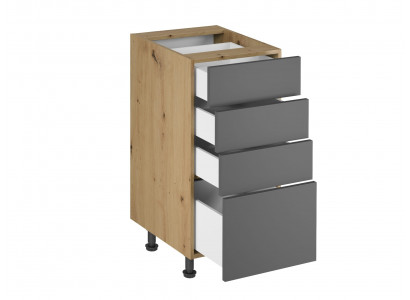 Mobilní kuchyně se zásuvkami