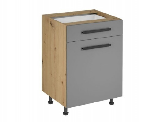 Mobilní kuchyně se zásuvkou a vnitřními policemi