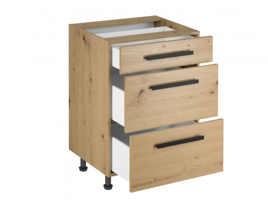 Mobilní dřevěná skříňka se zásuvkami