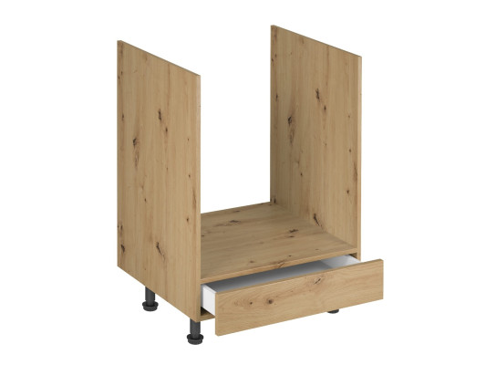 Küchenunterschrank Geräteunterschrank mit Sockelschublade Küchenschrank
