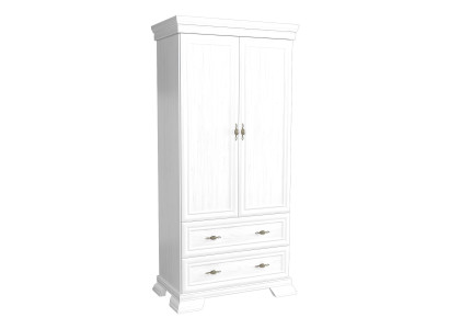 Garderobenschrank Kleiderschrank Schlafzimmerschrank Holzschrank Weiß