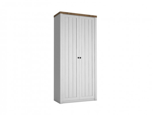 Textilní skříň s tyčí na oblečení