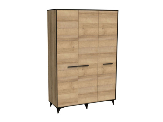 Garderobenschrank Kleiderschrank mit Kleiderstange Stoff Mehrzweckschrank
