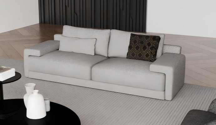 Sofa in stilvollem Design Ästhetik des Komforts in jedem Detail