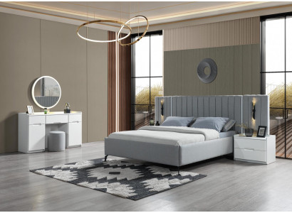 Elegantní 5dílná ložnicová sestava + 2 noční stolky