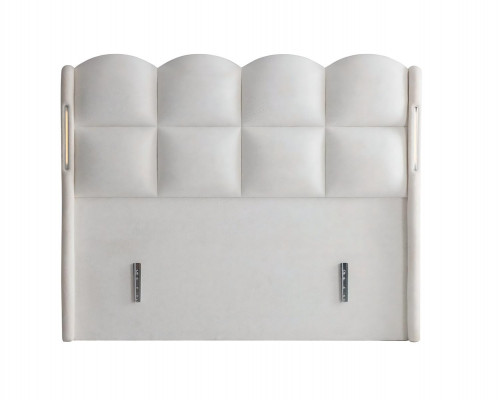 Elegantní bílé lůžko s moderní matrací