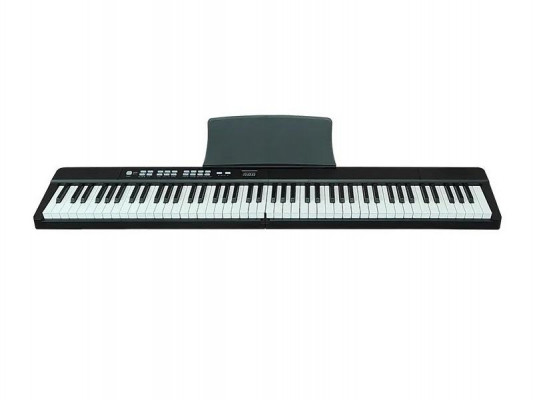 Přenosné elektronické piano s 88 klávesami: Bluetooth, připojení k aplikaci a mikrofonní vstup