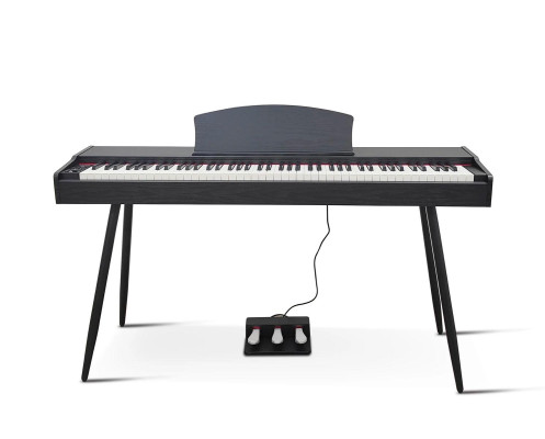 Digitalpiano Braunes Piano Stage Klavier Hochglanz Heimklavier