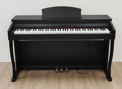Černý digitální stage piano lesklé piano do domácnosti