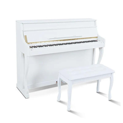 Massives Digitalpiano mit vollständig aufklappbarem Deckel, edler Verarbeitung
