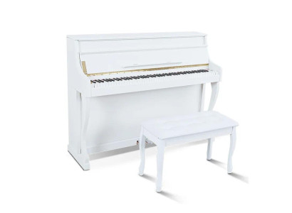 Massives Digitalpiano mit vollständig aufklappbarem Deckel, edler Verarbeitung
