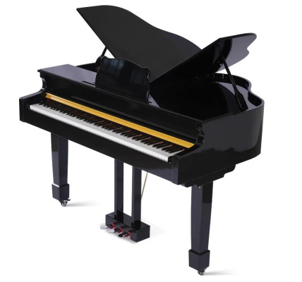 Schwarzes Klavier Digitalpiano Flügelklavier Hochglanz Piano Klaviere