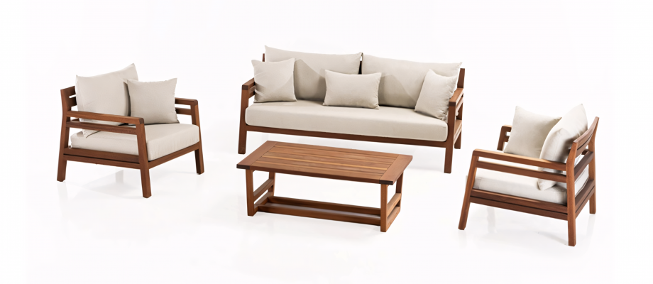 Sada zahradního nábytku krásy a pohodlí v každém koutě zahrady