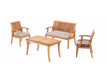 Sada zahradního nábytku komfort a styl pro vaši terasu