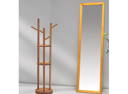 Stojací regál: Minimalismus a komfort