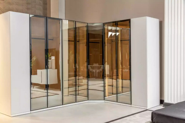 Šatní skříň Skříň Luxus Dřevo Skříně Nábytek Design Ložnice