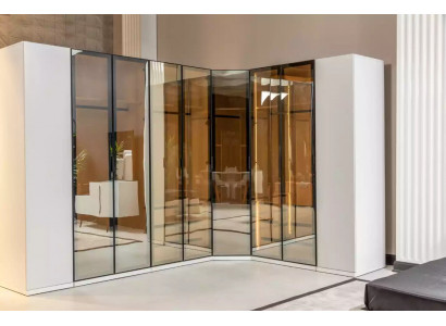 Šatní skříň Skříň Luxus Dřevo Skříně Nábytek Design Ložnice