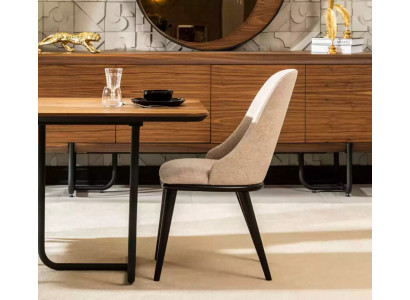 Židle Designer Dřevěná židle Jídelní židle Luxus Dřevo Nové Nábytek Židle Nové