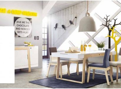 Set 4x židle křesla židle jídelní židle jídelní židle látková židle dřevěná luxusní sedadlo