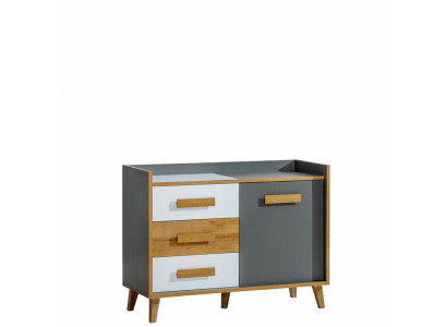 Komoda Skříň Highboard Sideboard Pokoj pro mládež Obývací pokoj