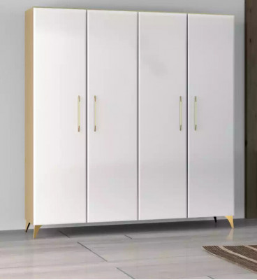 Ložnice Sada Postel 2x Noční stolek Komoda 7ks Design Luxus