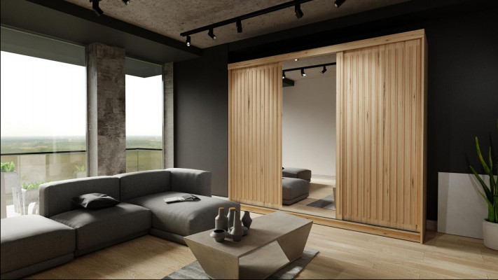 Skříň Moderní Styl Skříně Luxus Klasická Šatní Skříň Ložnice Dřevo