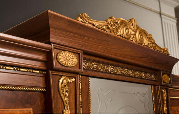 Skříň MobilPiu Luxury z masivního dřeva Skříně Šatník Ložnice Nový