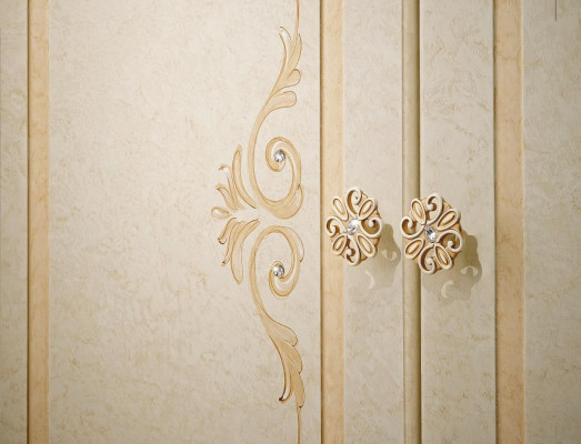 Skříň s nástavcem, zrcadlo, skříň, dřevěný nábytek, design nábytek, styl, komoda, set 2 kusy.