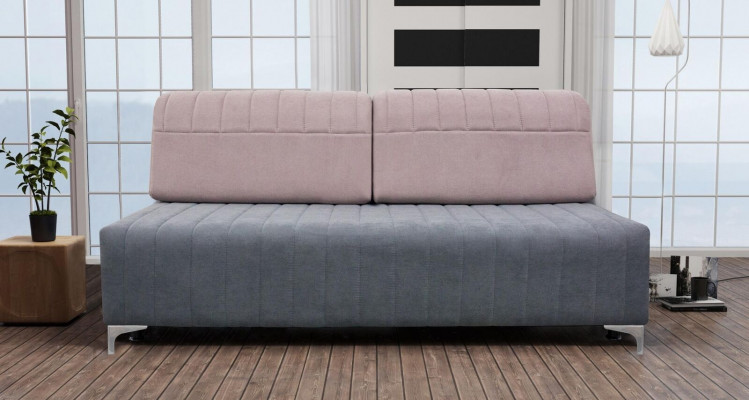 Design Lounge Látka Pohovka Sofa 2 místný potah Nábytek Nový textilní materiál Nový