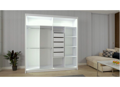 Skříně Dřevo Šatník Nábytek Design Ložnice Šatní Skříň Dřevo Skříň