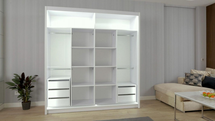 Návrh ložnice Nábytek víceúčelová policová skříň Šatní skříně Skříň