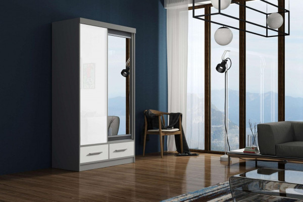 Ložnice Police Šatní skříň Police Skříně Skříň Šatní skříň 120 cm