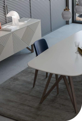 Jídelní sestava Moderní jídelní sestava bílé skříňky se úložným prostorem