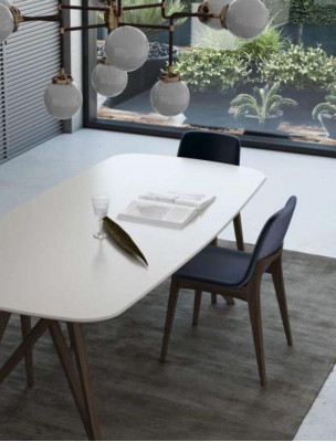 Ořech příroda kuchyňský stůl jídelní nábytek moderní styl luxusní nábytek stůl