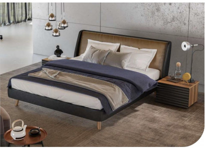 Moderní noční stolek z dreva Malý konferenční stůl Ložnice