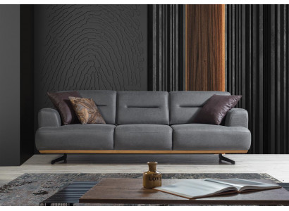 Design Luxus Pohovka 3místná Italský styl Obývací pokoj nábytek
