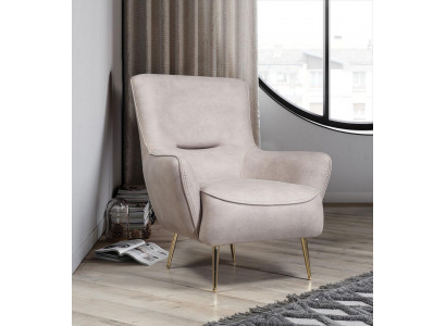 Křeslo čalouněný nábytek Relaxační design bílý nábytek Lounge Luxus Jednosedadlo