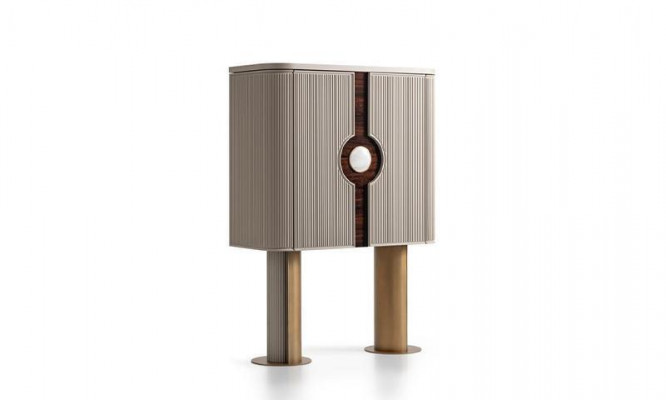 Barevný nábytek skříň nápojový nábytek dřevo béžový nábytek design láhev bar