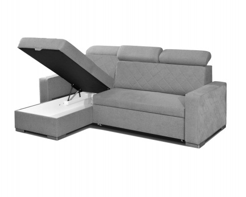 Design Pohovka Lounge Roh Moderní Textilní Rozkládací Pohovka L-forma Obývací Kout Odpocinout Sedačka