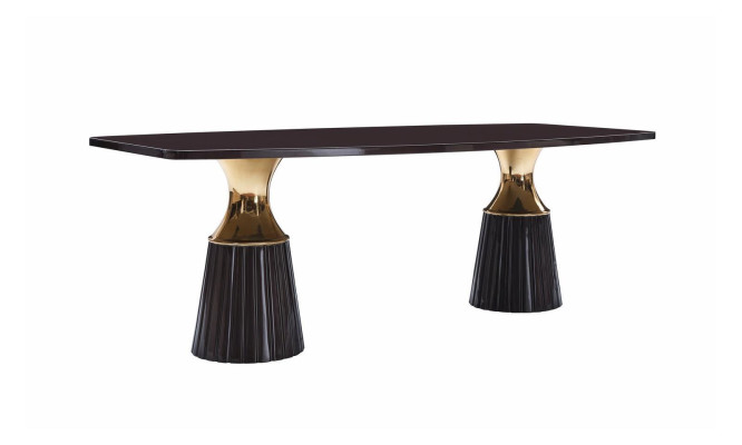 Jídelní stůl Jídelní stůl Stůl Černý Dřevěný stůl Jídelní pokoj Design