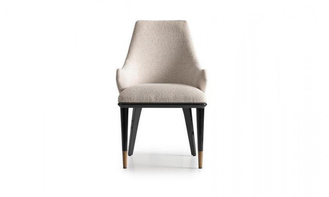 Skupina jídelních židlí Kuchyňské židle Set 2 kusy židlí Beige