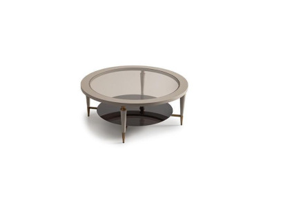 Couchtisch Beistelltisch Kaffeetisch Sofatisch Glas Wohnzimmer Beige