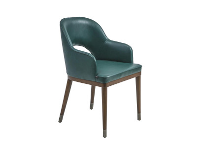 Luxus Stuhl mit Armlehnen Designer Esszimmer Neu Modern Möbel Polstersitz