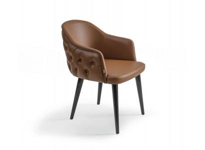 Chestefield židle s područkami Moderní design jídelny Zařízení