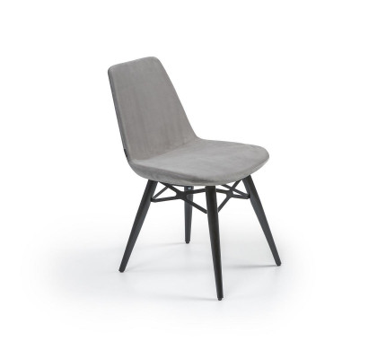 Designer Modern Šedá židle Nábytek Vybavení Luxus Nový Jídelna