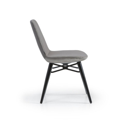 Designer Modern Šedá židle Nábytek Vybavení Luxus Nový Jídelna