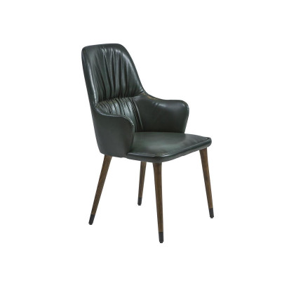 Židle s područkami Moderní luxusní designerovská židle s opěrkou očima polstrování