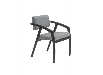 Židle s loketní opěrkou potahovanými sedákem jídelní místnost dřevo design luxusní styl nový.