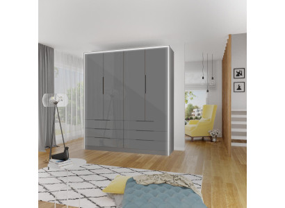 Vielúčelové police 207cm skříňka Regál úložný skříň šatní skříň šatník Nové