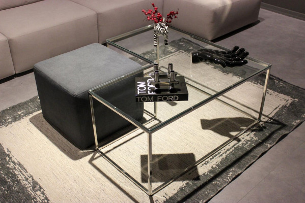 Stůl do obývacího pokoje nábytek luxus sklo stůl moderní nový design nový.